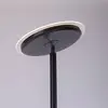 Image de JUST LIGHT. GmbH Lampe sur pied LED Hans avec lampe de lecture, ronde, noire