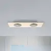 Image de JUST LIGHT. GmbH Ventilateur de plafond LED Flat-Air, CCT, blanc, 120x40cm