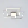Image de JUST LIGHT. GmbH Plafonnier LED Asmin, CCT, acier, 75x75cm