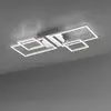 Image de JUST LIGHT. GmbH Plafonnier LED Iven, acier, 32,4 x 30 cm