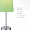 Image de JUST LIGHT. GmbH Lampe à poser Heinrich avec abat-jour en tissu vert
