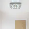 Image de JUST LIGHT. GmbH Plafonnier LED Kemal 2.0, chrome avec RVB