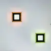 Image de JUST LIGHT. GmbH Plafonnier LED Acri CCT RVB télécommande 20x20 cm