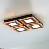 Image de JUST LIGHT. GmbH Plafonnier LED Acri CCT RVB télécommande 44x44 cm