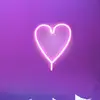 Image de JUST LIGHT. GmbH Applique murale LED Neon Coeur, USB
