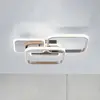 Image de JUST LIGHT. GmbH Plafonnier LED Sevent, angulaire, 3.000 K, acier