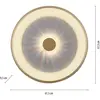Image de JUST LIGHT. GmbH Plafonnier LED Vertigo, CCT, Ø 61,5 cm, laiton