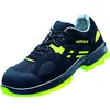 Image de Atlas Mixte 26800s345 Flash 6205 ESD S3 W.10 Chaussures Basses Taille 45, Noir/Jaune/Bleu Nuit