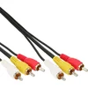 Image de InLine Cinch Kabel, Audio/Video 3X Cinch, Stecker/Stecker, 1,5m