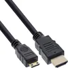 Image de InLine 17461P câble HDMI 1 m HDMI Type A (Standard) HDMI Type C (Mini) Noir