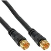 Image de InLine 69310P câble coaxial 10 m F Sat Noir - Câbles coaxiaux (10 m, F, F, Sat, Female Connector/Female Connector, Droit)