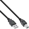 Image de InLine 34555X câble USB 5 m USB A USB B Noir - Câbles USB (5 m, USB A, USB B, Male connector / Male connector, 480 Mbit/s, Noir)
