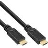 Image de InLine 17007P Câble HDMI de 7,5 m de Type A (Standard) Noir   Câbles HDMI (7,5 m, HDMI de Type A (Standard), HDMI de Type A (Standard), Noir