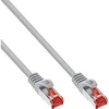 Image de InLine S-STP/PIMF, Cat. 6 Câbles réseau 0.5 m Gris câble réseau 0.5 m (0.5 m, RJ-45/RJ-45, Gris)