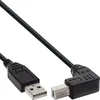 Image de InLine 2m USB 2.0 AM/BM câble USB USB A USB B Noir