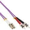 Image de InLine 88510P câble de fibre optique 10 m Violet