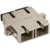 Image de InLine Duplex SC/SC Multimode with Flange-Câble Adaptateur pour (Multimode with Flange SC 2 x 2 x SC Femelle/Femelle) Argent