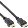 Image de InLine Câble HDMI Haute Vitesse avec Ethernet, Premium, 4 K2 k mâle vers mâle (3 M) Noir/doré