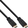 Image de InLine Câble HDMI Haute Vitesse avec Ethernet, Premium, 4 K2 k, Prise à Prise 5 m Noir/Or