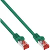 Image de InLine 76111G Câble patch S/FTP (PiMf) Cat.6 250 MHz PVC CCA Vert 1 m