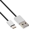 Image de InLine 35834 câble USB 1,5 m USB C USB A Aluminium, Noir - Câbles USB (1,5 m, USB C, USB A, 2.0, Male connector / Male connector, Aluminium, Noir)