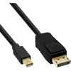 Image de InLine Câble Mini DisplayPort vers DisplayPort 1 m Noir