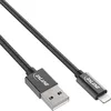 Image de InLine 31411B câble Lightning 1 m Noir - Câbles Lightning (1 m, Lightning, USB A, Noir, Droit, Droit)