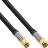 Image de InLine 69103P câble coaxial 3 m F - Câbles coaxiaux (3 m, F, F, Male connector / Male connector, Droit, Droit)