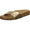 Image de Birkenstock 1016107 Madrid gold, Birko Flor Femme Gold EU 38