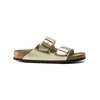 Image de Birkenstock pour femme. 1016111 Sandales Arizona BF (Coupe Étroite) doré (39), Plat, Aucun, Casuel