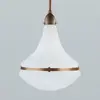 Image de Berliner Messinglampen Suspension Frida en laiton, Ø 34 cm