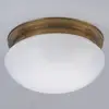 Image de Berliner Messinglampen Grand plafonnier Harry en laiton Ø 40 cm