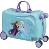 Image de Undercover - Disney Frozen Ride-on Trolley - Bagage pour Enfants à Monter sur Le siège - supporte jusqu'à 50 kg - avec poignées Pratiques - Valise de Voyage Stable