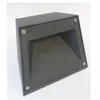 Image de Bega - Borne sur sol iodure anthracite 230X180mm H170mm lampe G8.5 35W (non incl) 230V faisceau horizontal IK09 IP67 BEGA 77790
