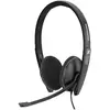 Image de Sennheiser PC 3.2 Chat - Casque Audio Filaire Stéréo Léger avec Microphone Antibruit Réglable   Pour Téléphonie, Internet et E-Enseignement - Casque PC - Casque Gamer pour Jeux, Travail et Études