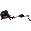 Image de Christopeit Sport Rameur Cambridge II Black- Rameur Pliable avec 4 Niveaux de résistance et écran LCD