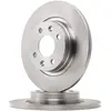 Image de FERODO DDF1502 2x Disque de frein Avant Ø259mm Hauteur: 41mm Épaisseur: 12mm Cercle de percage -Ø: 100mm Plein Compatible avec RENAULT Twingo 2 3 portes CN0 Twingo 1 3 portes C06, DACIA SANDERO II