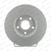 Image de FERODO DDF1222C 2x Disque de frein Avant Ø278mm Hauteur: 48,5mm Épaisseur: 25mm ventilé Compatible avec FORD Focus Mk2 3/5 portes DA, HCP, DP Focus Mk3 5 portes DYB C-Max DM2, VOLVO V50 545