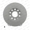 Image de FERODO DDF1276C 2x Disque de frein Arrière Ø256mm Hauteur: 48,3mm Épaisseur: 12mm Plein Compatible avec VW Golf 5 3/5 portes 1K1 Golf 6 3/5 portes 5K1 Touran I 1T1, 1T2, SKODA Octavia II Combi 1Z5