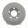 Image de FERODO DDF321C 2x Disque de frein Arrière Ø245mm Hauteur: 63,9mm Épaisseur: 10mm Plein Compatible avec VW Passat B5 GP Break 3BG, 3B6 Passat B5 GP Berline 3BG, 3B3 Passat B5 Break 3B5, AUDI