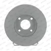 Image de FERODO DDF364C 2x Disque de frein Avant Ø260mm Hauteur: 47mm Épaisseur: 24mm ventilé Compatible avec FORD Mondeo Mk2 5 portes BAP Cougar Coupé EC Mondeo Mk1 5 portes GBP Mondeo Mk1 Berline GBP
