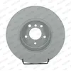 Image de FERODO DDF2154C-1 2x Disque de frein Arrière Ø345mm Hauteur: 63mm Épaisseur: 24mm ventilé