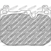 Image de Ferodo FCP4611W Plaquettes de Freins