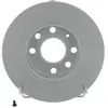 Image de FERODO BRAKE DISC, DDF1129C, FRONT, FOR OPEL CORSA C 2000-2009, OE-MATCHING QUALITY, SMOOTH & QUIET PERFORMANCE