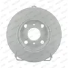 Image de FERODO DDF1084C 2x Disque de frein Avant Ø235mm Hauteur: 43,2mm Épaisseur: 18mm ventilé Compatible avec TOYOTA Yaris 3/5 portes P1 Yaris 3/5 portes P13 Yaris Verso P2 Echo Berline P1 PLATZ NCP1