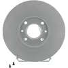 Image de FERODO DDF841C 2x Disque de frein Avant Ø283mm Hauteur: 28,2mm Épaisseur: 26mm ventilé Compatible avec PEUGEOT 406 Berline 8B 406 Coupé 8C 406 Break 8E/F, CITROËN Xantia 3/5 portes X1, X2