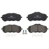 Image de FERODO Plaquettes de freins Avant non préparé pour l'indicateur d'usure avec accessoires FDB4764 Compatible avec PEUGEOT 308 II 3/5 portes LB, LP, LW, LH, L3 308 II SW LC, LJ, LR, LX, L4, CITROËN