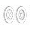Image de FERODO DDF1900C-1 2x Disque de frein Avant Ø334mm Hauteur: 51,6mm Épaisseur: 32mm Cercle de percage -Ø: 112mm ventilé