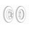 Image de FERODO DDF1810C 2x Disque de frein Avant Ø300mm Hauteur: 68mm Épaisseur: 28mm Cercle de percage -Ø: 130mm ventilé Compatible avec SSANGYONG RODIUS II RODIUS Stavic SUV RODIUS II VAN CA1