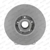 Image de FERODO DDF1386C-1 2x Disque de frein Arrière Ø300mm Hauteur: 82,2mm Épaisseur: 11mm plein